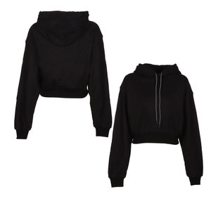 Stylish <b>Winter</b> <b>Women</b> Crop <b>Top</b> Hoodies Knitted Front Soft Cotton Stylish <b>Winter</b> <b>Women</b> Crop <b>Top</b> Hoodies - Product Image 6