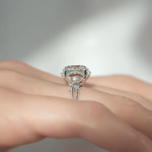 GIA/IGI ได้รับการรับรองจากผู้เชี่ยวชาญด้านสีเหลืองสีโรสโกลด์เพชรที่ติดทนนานสำหรับงานปาร์ตี้เครื่องประดับส่วนบุคคลราคาถูก - Product Image 3