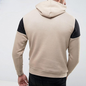 Sajjawal Zipper-Up Regular Fit 100% Cotton Fleece 400g Solid Eco-Friendly Windproof <b>Waterproof</b> Mens Unisex Hip Hop Hoodie - Product Image 1