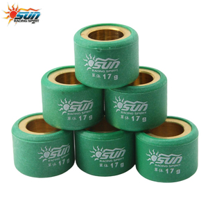 Nouvelles poulies de variateur en laiton SUN RACING SKYDRIVE125 17G, poids 20x15mm, pièces de tuning CVT pour PCX CLICK125I, 6 pièces - Product Image 2
