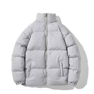 2024 Fashion Style Solid Color <b>Men's</b> Puffer <b>Jacket</b> Wholesale Outdoor Thick Warm Winter <b>Jacket</b> for <b>Men</b> - Product Image 2