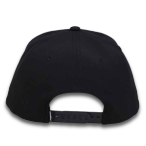 Gorra Snapback Negra PEPP Premium Ecológica |   Material reciclado transpirable, 6 paneles, ajustable, unisex, MOQ bajo, servicio OEM y ODM - Product Image 3