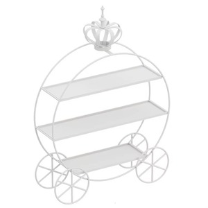 Support à gâteau en métal noir de qualité professionnelle, idéal pour la présentation de gâteaux, cupcakes, pâtisseries et confiseries. - Product Image 3