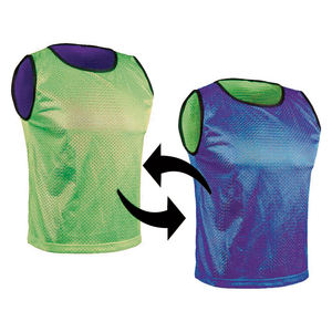 Petos de Entrenamiento de Fútbol Personalizados Baratos al por Mayor, Petos de Malla Reversibles Duraderos para Equipos de Fútbol, Chalecos de Práctica Personalizados, Petos de Malla Sublimados - Product Image 6