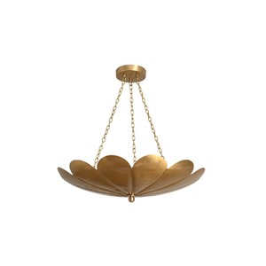 Luminaire suspendu de plafond moderne en bronze de haute qualité avec un design en forme de pétale, forme circulaire - Product Image 1