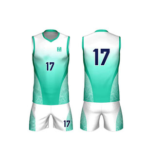 Ensemble de tenue de volley-ball léger, respirant, à séchage rapide, avec maillot et short, coupe confortable pour l'entraînement, les matchs et les tournois. - Product Image 1