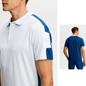 Camiseta de Golf para Hombre, de Alto Rendimiento, Tejido Elástico, Malla en la Espalda, Secado Rápido, OEM, ODM, Personalizable - Product Image 2
