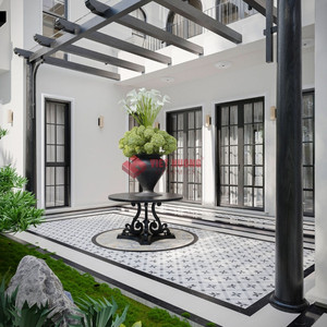 กระเบื้องผนังภายนอกขนาด 190x190 มม. พร้อมพื้นผิวลายอิฐที่ทนทาน - Product Image 5