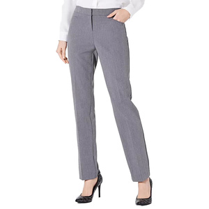 Pantalon pour femme au look élégant et décontracté, conçu pour une mobilité confortable, avec une sensation de fraîcheur et une apparence épurée. - Product Image 1