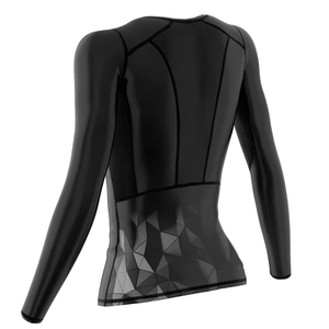 OEM <b>Women's</b> Rash Guard <b>Compression</b> Breathable Spandex_Polyester Custom Workout Sportswear Breathable - Product Image 3