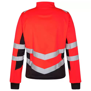 OEM High Visibility ANSI Class 2 Safety Reflective Waterproof LED Flash Customized Logo Reflective Hoodie Custom Colors Sizes - Product Image 6
