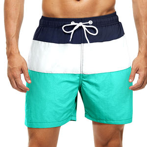 Shorts en maille douce pour hommes, tendance 2025, personnalisables, durables, 2 poches, motif uni, sublimation, qualité supérieure à prix de gros - Product Image 6