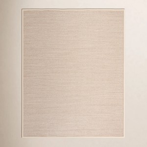 Tapis rectangulaire en coton biologique tissé plat scandinave, beige, avec dos antidérapant en caoutchouc, pour salon - Product Image 6