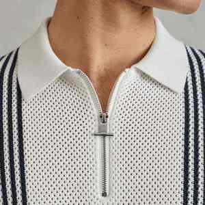 Camisetas Casuales de Excelente Calidad en Spandex/Poliéster Personalizadas con Logotipo Bordado en Jersey Sublimado, Talla Grande, Manga Corta - Product Image 3