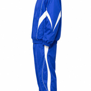 High Quality Custom Printed <b>Reflective</b> Zip up Nylon Polyester Windbreaker <b>Jacket</b> and Track Pants Set Tracksuit for <b>Men</b> - Product Image 6