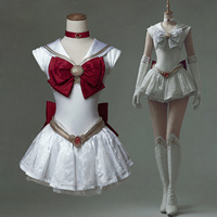 Conjunto de Cosplay con Top Corto y Falda Plisada, Uniforme Escolar, Vestido con Camisa de Manga Larga y Falda Plisada, Traje de Marinera para Mujer