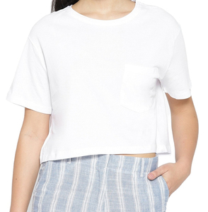Camisetas Cortas al por Mayor para Mujer, Camisetas Básicas Cortas, Camisetas Cortas para Mujer con Servicio de Logotipo Personalizado, Camisetas Cortas para Mujer 2026 - Product Image 2