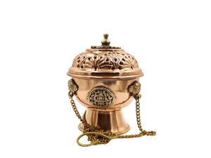 Quemador de incienso clásico Oud Bakhoor de estilo árabe para decoración, hecho con metal de alta calidad para aromaterapia en el hogar. - Product Image 6