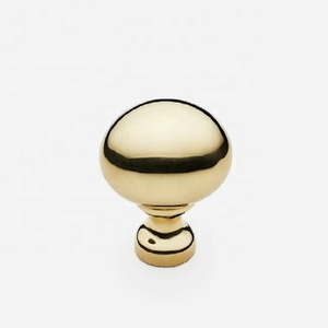 Bouton de meuble rond en laiton antique, design traditionnel, poignée de quincaillerie durable pour tiroir, cuisine, maison, bureau - Product Image 5