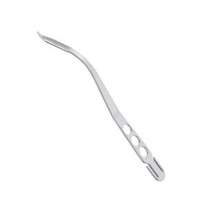 Elevador de Hueso Curvo HOHMANN, Punta Corta y Obtusa de 12.12 mm, Ancho de Mandíbula de 2.5 mm, 15 mm, Instrumento Quirúrgico Ortopédico - Product Image 1