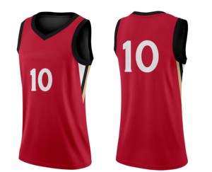 Maillot de basketball réversible personnalisé, dernière conception, best-seller, en mesh respirant, uniforme sportif, transfert thermique, grandes tailles - Product Image 3