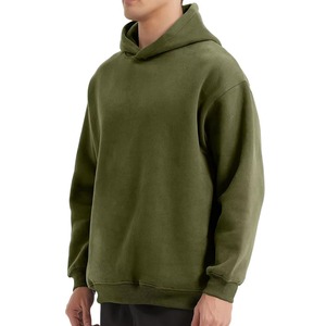 Oem Service <b>Plain</b> Blank Pullover Polyester Fleece Unisex Custom Logo Printing Men's <b>Hoodies</b> Custom Oversized <b>hoodies</b> - Product Image 2
