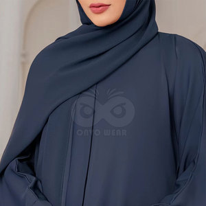 Plus Size Women Abaya Loose Fit Muslim Long Dress Dubai Style <b>Islamic</b> <b>Clothing</b> Comfortable Soft Fabric For Everyday Wear - Product Image 6