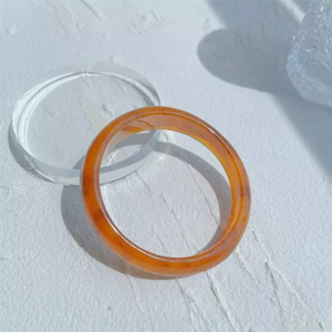 Braccialetti con ciondoli quadrati in resina verde, bracciali colorati, ornamenti per le mani, cristiani, moderni, all'ingrosso per donna - Product Image 4