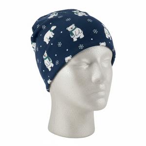 Bonnet d'hiver OEM ODM tendance, coloré, épais en laine, avec logo personnalisé, chaud, tricoté, à carreaux, jacquard, 2026 - Product Image 2