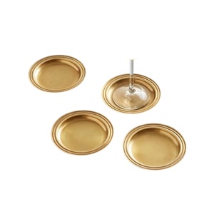 Ensemble de 4 sous-verres géométriques hexagonaux en bois faits à la main avec support, couleur bois de manguier, sous-verres colorés pour la décoration de la maison, en solde - Product Image 4