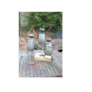 Garden-ware La mejor decoración para exteriores e interiores Escultura de diseño de metal Diseño de acabado coloreado y pintado de un fabricante confiable - Product Image 1