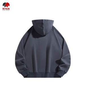 Sudaderas con Logotipo Personalizado para Hombre, 100% Algodón, Forro Polar Transpirable, Diseño ODM OEM de Invierno, Ecológicas - Product Image 3