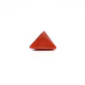 Natural Red Coral Oval Cabochon 5.95 Carat Loose Gemstone for Fine Jewelry - Product Image 3