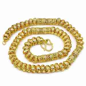 Collares de Cadena para Hombre al por Mayor, Chapados en Oro de 14K, 18K, 24K, Diseño Moderno, Estilo Holo - Product Image 3