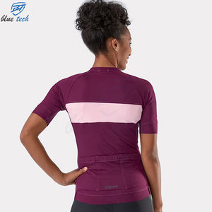 Jersey de Ciclismo Premium para Mujer, Manga Corta, Diseño Floral Personalizado, Ropa de Ciclismo Transpirable de Secado Rápido, OEM - Product Image 2