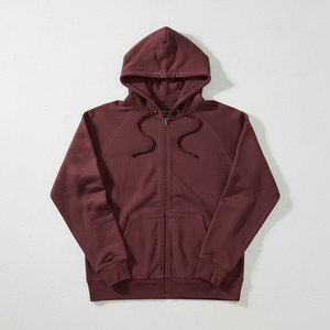 Men's Workwear Full Zip Hoodie Soft Fleece Professional Look Custom Logo Patch Bulk Order OEM Wholesale Manufacturer - Product Image 4