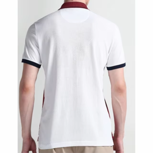 เสื้อโปโลผู้ชายสำหรับฤดูร้อนแบบปรับแต่งได้ คุณภาพสูง ผลิตจากโพลีเอสเตอร์/ผ้าฝ้าย เสื้อกอล์ฟ มีไซส์พลัส พร้อมลายพิมพ์ - Product Image 5