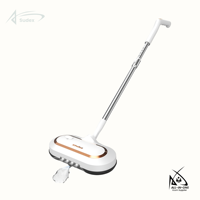 Sudex S2 SE Serpillère électrique sans fil avec lumière LED, poignée réglable, moteur 2000 tr/min, autonomie 45/60 min, réservoir d'eau 380 ml, 2 modes de nettoyage