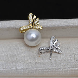 Conjunto de Joyería de Plata S925 con Perlas para Mujer, Tallas 9-14, Collar y Aretes con Colgante de Barra, Aguja Recta 4138, Accesorios de Moda - Product Image 3