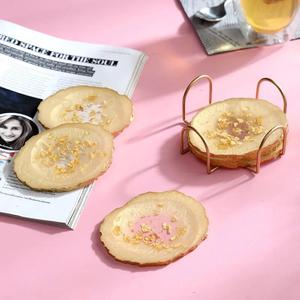 Hot Selling Luxury Resin Epoxy Coasters Resin Coaster Mold For Kitchenwares Supplies From Vietnam Manufacturer - Product Image 1