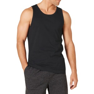 100% Cotton Men's <b>Tank</b> <b>Top</b> Breathable and Soft Featuring Puff Printing Knitted Weave Wholesale - Product Image 1