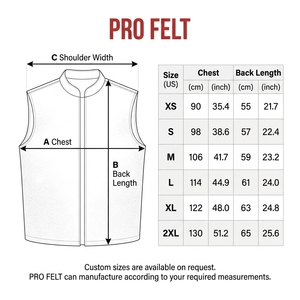 Fashion Summer Top Quality Sleeveless Graphic Fleece Custom Embroidery Brand Name Zipper Vest Punk Rock Streetwear Tank Top Men - Product Image 6