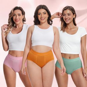 Culotte menstruelle personnalisée pour femme, anti-fuite, en coton doux, taille haute, réutilisable, absorbante, respirante, pour l'hygiène féminine - Product Image 2