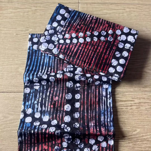 Tissu en mélange de coton et viscose à motif maille, imprimé wax africain et Ankara, pour vêtements féminins – Gaborone 2025 - Product Image 1