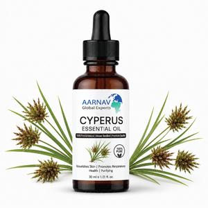 Aceite Esencial de Cyperus AARNAV 30ml Puro y Natural Destilado al Vapor Para la Salud de la Piel y Respiratoria - Product Image 6