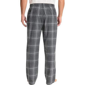 กางเกงผู้ชายทรงหลวม กางเกงขายาวทรงตรงขนาดใหญ่พิเศษ ผ้าแฟลนเนล แห้งเร็ว ระบายอากาศได้ดี ชุดนอนและชุดนอนหลับ - Product Image 2