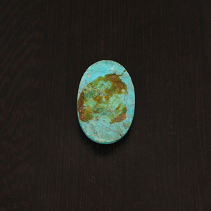 Pierre précieuse naturelle turquoise d'Arizona américaine, cabochon ovale, 74,4 carats, 39x25 mm, pour la fabrication de bijoux - Product Image 5