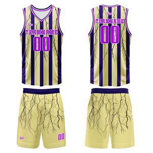 Matériaux doux au toucher avec des performances de tenue durables, ensemble d'uniformes de basketball conçu pour le mouvement et la ventilation - Product Image 1