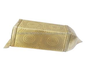 Linterna decorativa de metal de latón de color cobre linterna antigua directa de la fabricación - Product Image 5