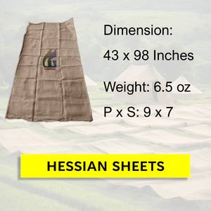 Tissu en toile de jute 45x55 pouces 10,26 oz, feuilles de toile de jute écologiques et durables, fabricant en gros Goodman Global Bangladesh - Product Image 2